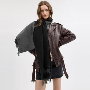 NWT Coach Horse And Carriage Double Face Oversized Muffler